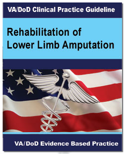 Image of the Cover page of the VA/DoD Clinical Practice Guideline Rehabilitation of Lower Limb Amputation